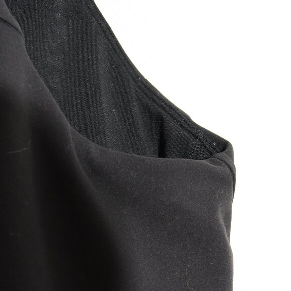 Lululemon Invigorate Training Tank Crop Top Black Everlux Built-In-Bra Size 8 - Picture 12 of 14